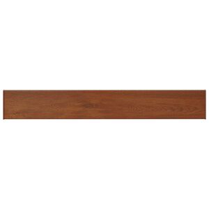vidaXL Vinduskarmer Brunt tre 160 x 25 x 4,5 cm PVC