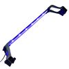vidaXL Akvarium LED-lys med klemmer 55-70 cm bl&aring; og hvit
