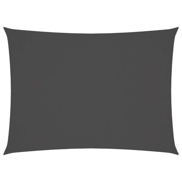 vidaXL Solseil oxfordstoff rektangul&aelig;r 2x3,5 m antrasitt