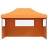 vidaXL Partytelt Oransje 292 x 440 x 315 cm Oxford Stoff