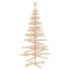 vidaXL Trekjuletr&aelig;r KOTKA 120 cm Heltre furu Naturlig