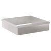 vidaXL Sneglegjerder 8 stk. 100 x 3,5 x 25 cm Rustfritt St&aring;l s&oslash;lv
