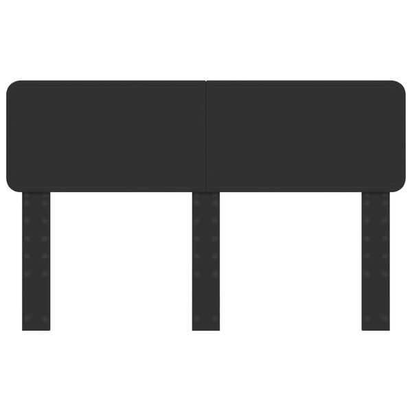 vidaXL Hodegavl Svart Eik 90 cm Konstruert tre