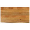 vidaXL Bordplate 110x60x2,5 cm naturlig kant heltre mango
