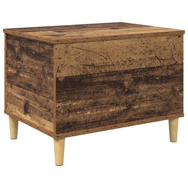 vidaXL Nattbordskap Gammelt tre 60 x 44,5 x 45 cm Konstruert tre