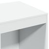 vidaXL Skrivebord hvit 103,5x56,5x94 cm konstruert tre