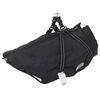 vidaXL Hund Frakk Svart L52 Fleece og polyester