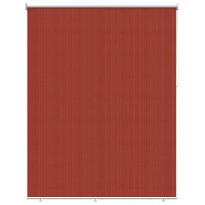 vidaXL Utend&oslash;rs Rullegardin 90% UV-blokk Terracotta 180 x 230 cm HDPE
