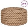 vidaXL Jutetau 10 m lang 50 mm tykk