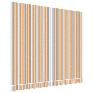 vidaXL Erstatningsduk for markise flerfarget stripe 3x2,5 m