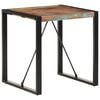 vidaXL Spisebord 70x70x75 cm gjenvunnet heltre
