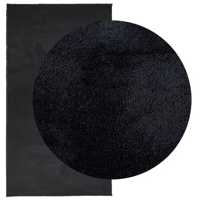 vidaXL Teppe OVIEDO kort luv svart 60x110 cm