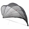 vidaXL Poolkuppel 592 x 590 x 275 cm 185T polyester med PU-belegg