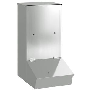 vidaXL F&ocirc;ringsautomat for Svin s&oslash;lv 55 x 38 x 76 cm 20 kg