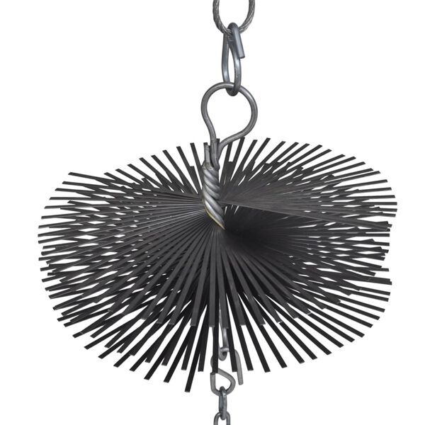 Skorstein Børste Rund Diameter 20cm