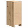 vidaXL Garasje Oppbevaringsskap Artisan Oak 30x51x85 cm Heltre Furu