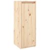 vidaXL Veggskap 30x30x80 cm heltre furu
