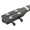 vidaXL Sopran-ukulele sett med veske for barn svart 21"