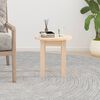 vidaXL Salongbord &Oslash; 35x35 cm heltre furu