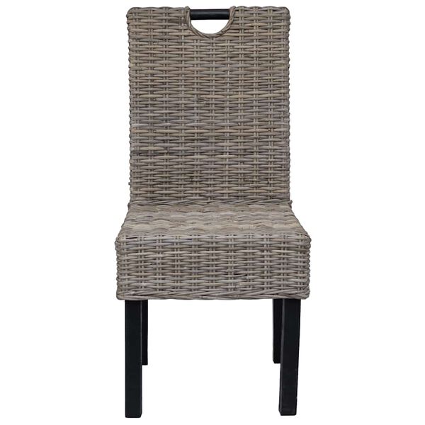 vidaXL Spisestoler 4 stk kubu rotting mangotre