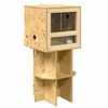 vidaXL Terrarium Brun 40 x 40 x 90 cm OSB