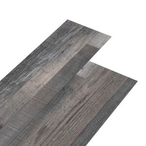 vidaXL Selvheftende Gulvplank Industrielt Tre 4,46 m&sup2; 32 stk. PVC