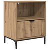 vidaXL Nattbordskap artisan eik 49 x 36 x 61 cm Konstruert tre