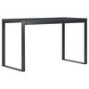 vidaXL Databord svart 120x60x70 cm