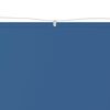 vidaXL Vertikal markise blå 100x1200 cm oxfordstoff