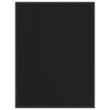 vidaXL D&oslash;rmatte Sort 90x120 cm