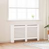 vidaXL Radiatordeksel hvit 152x19x81,5 cm MDF