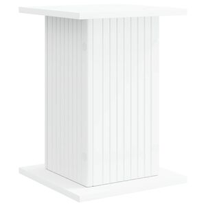 vidaXL Planteholder Hvit 30,5 x 30 x 43 cm Konstruert tre