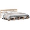 vidaXL Sengeramme uten madrass 180x200 cm heltre furu