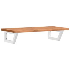 vidaXL Servanthylle veggmontert st&aring;l og heltre b&oslash;ketre