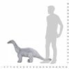 vidaXL St&aring;ende lekedinosaur brachiosaurus gr&aring; XXL