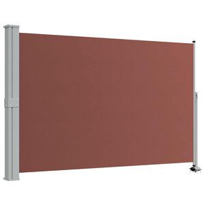 vidaXL Uttrekkbar sidemarkise 160x300 cm brun