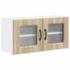 vidaXL Oppvaskmaskin-panel Kalmar Sonoma eik 80 x 31 x 40 cm