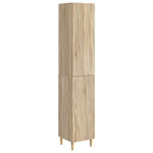 vidaXL Skapsett 2 pcs 33 x 34,5 x 90 cm Konstruert tre