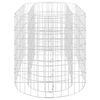 vidaXL Gabion høybed galvanisert jern 120x50x50 cm
