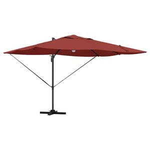 vidaXL Parasoll Terrakotta 351 x 250 x 253 cm Polyester og aluminium