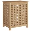 vidaXL Skittentøyskurv 50x35x60 cm heltre teak
