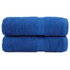 vidaXL Premium gjestehåndklær SOLUND 2 stk blå 30x50 cm 600gsm