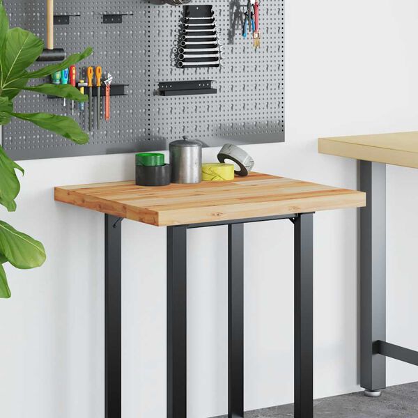 vidaXL Bordplate ubehandlet 100x60x4 cm heltre akasie