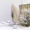 vidaXL Frostbeskyttelse Plantefleece Dekker 5 pcs Beige 1,55 x 1,55 m