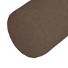 vidaXL Bolster puter 2 pcs Brun Ø 25 x 70 cm stoff