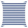 vidaXL Solskygge seil Bl&aring; og hvit 2 x 2 m 100% polyester Oxford