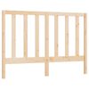 vidaXL Sengegavl 141x4x100 cm heltre furu