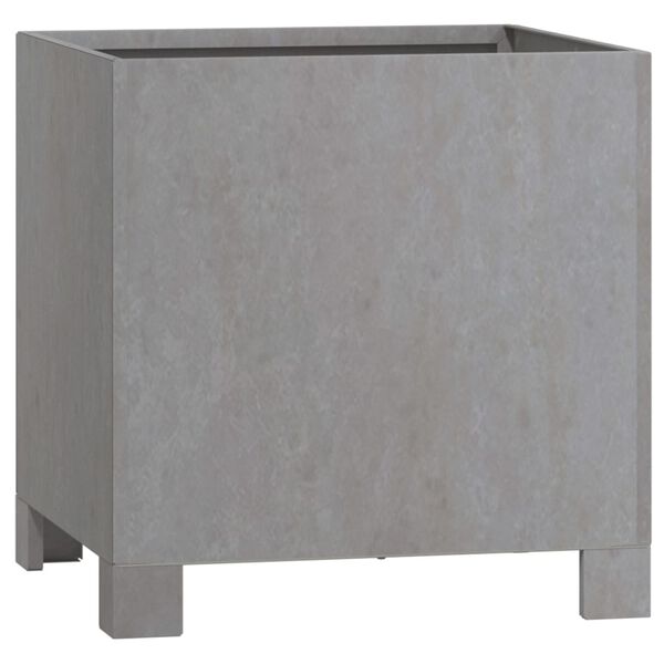 vidaXL Plantekasser med ben rust 30x30x30 cm cortenstål