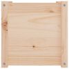 vidaXL Plantekasser 2 stk 40x40x40 cm heltre furu