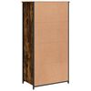 vidaXL Highboard r&oslash;kt eik 62x36x121,5 cm konstruert tre